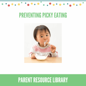 Preventing Picky Eating - SOS Parent Library