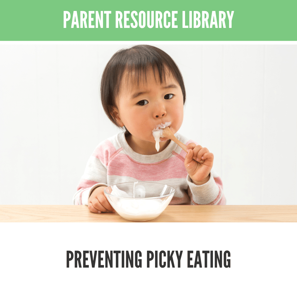 Preventing Picky Eating – SOS Parent Library